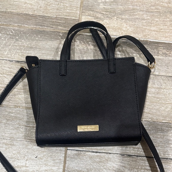 Kate Spade Black Cat Ear Handbag - Picture 2 of 3
